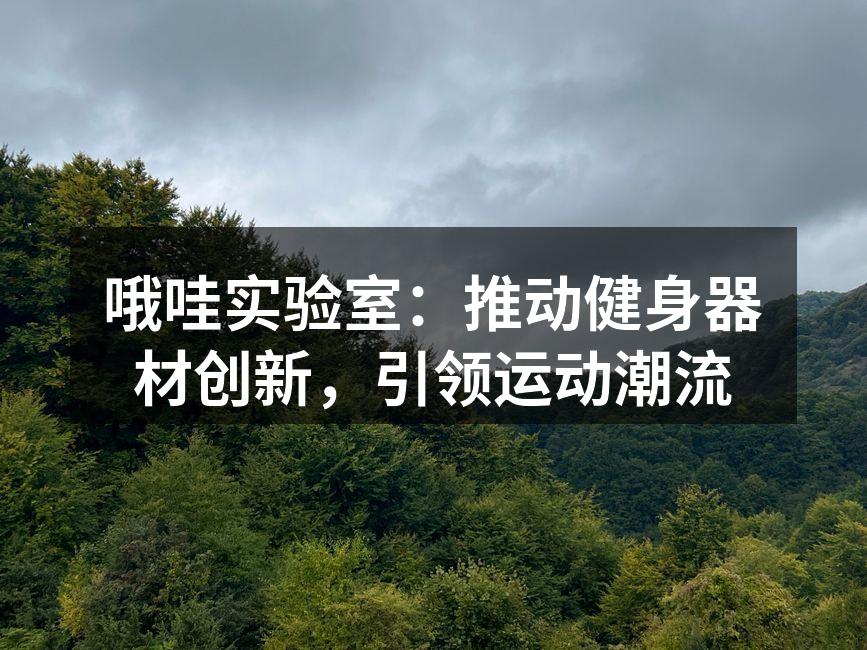 哦哇实验室：推动健身器材创新，引领运动潮流